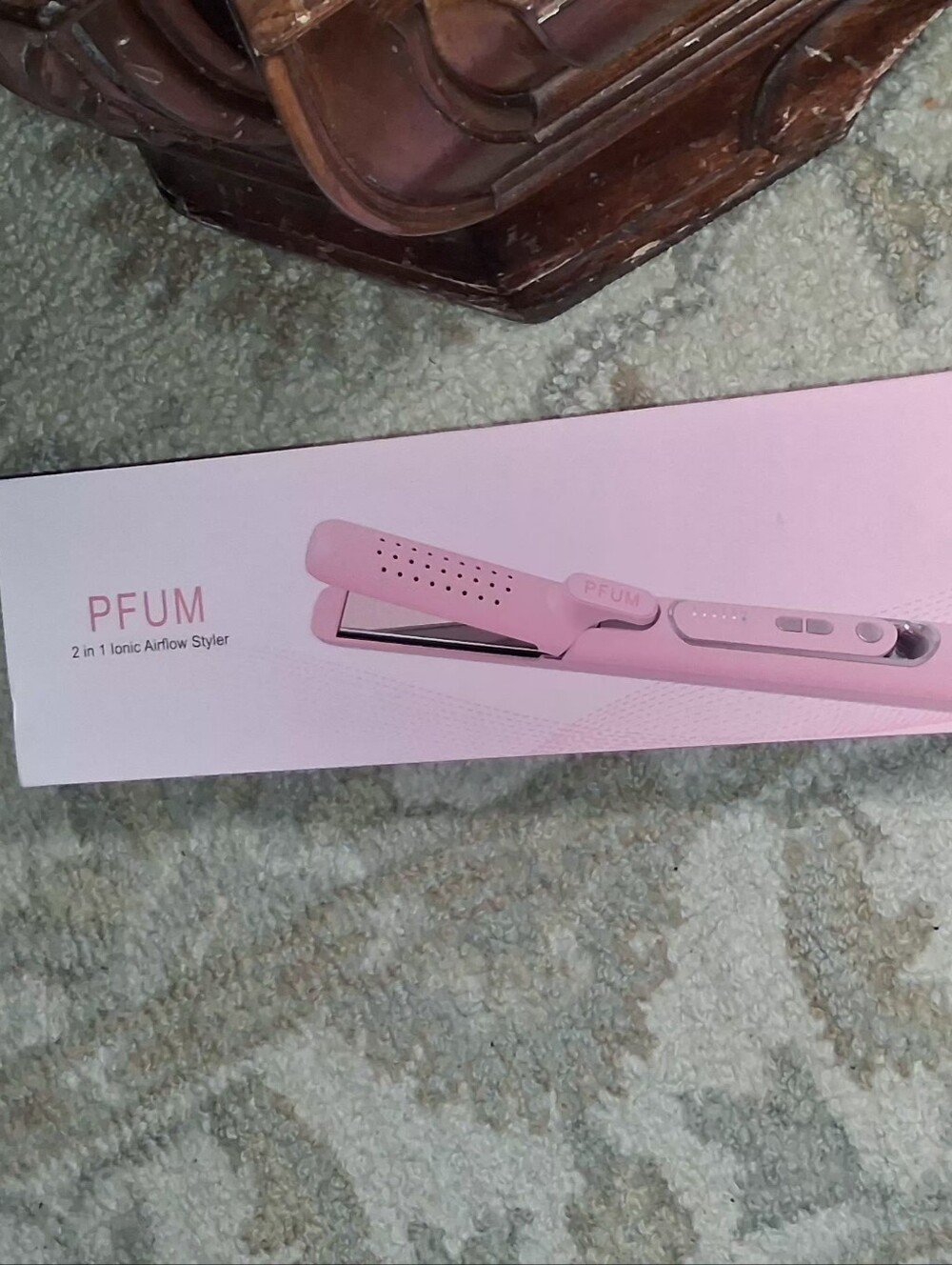 Pink 2-in-1 Ionic Airflow Hair Styler